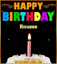 GIF GiF Happy Birthday Rousse